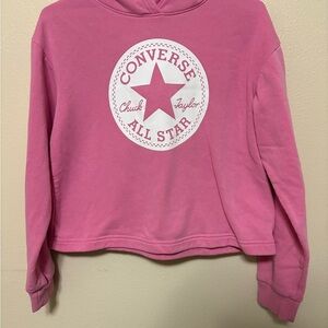 Converse Pink Fleece Hoodie